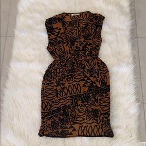 Annabelle Dress Short Brown S